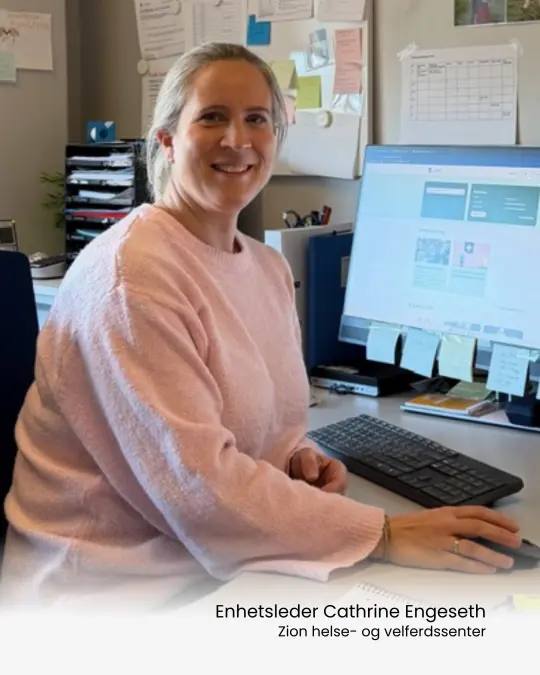Enhetsleder Cathrine Engeseth