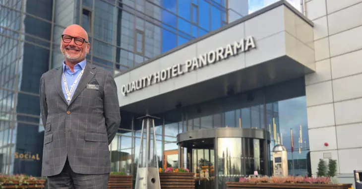 Hotelldirektør, Bjørnar A. Kristiansen. Quality Hotel Panorama